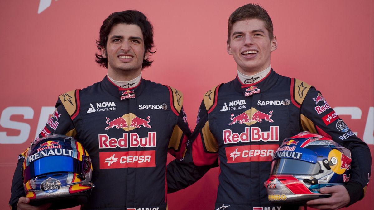 Carlos Sainz Jr e Max Verstappen